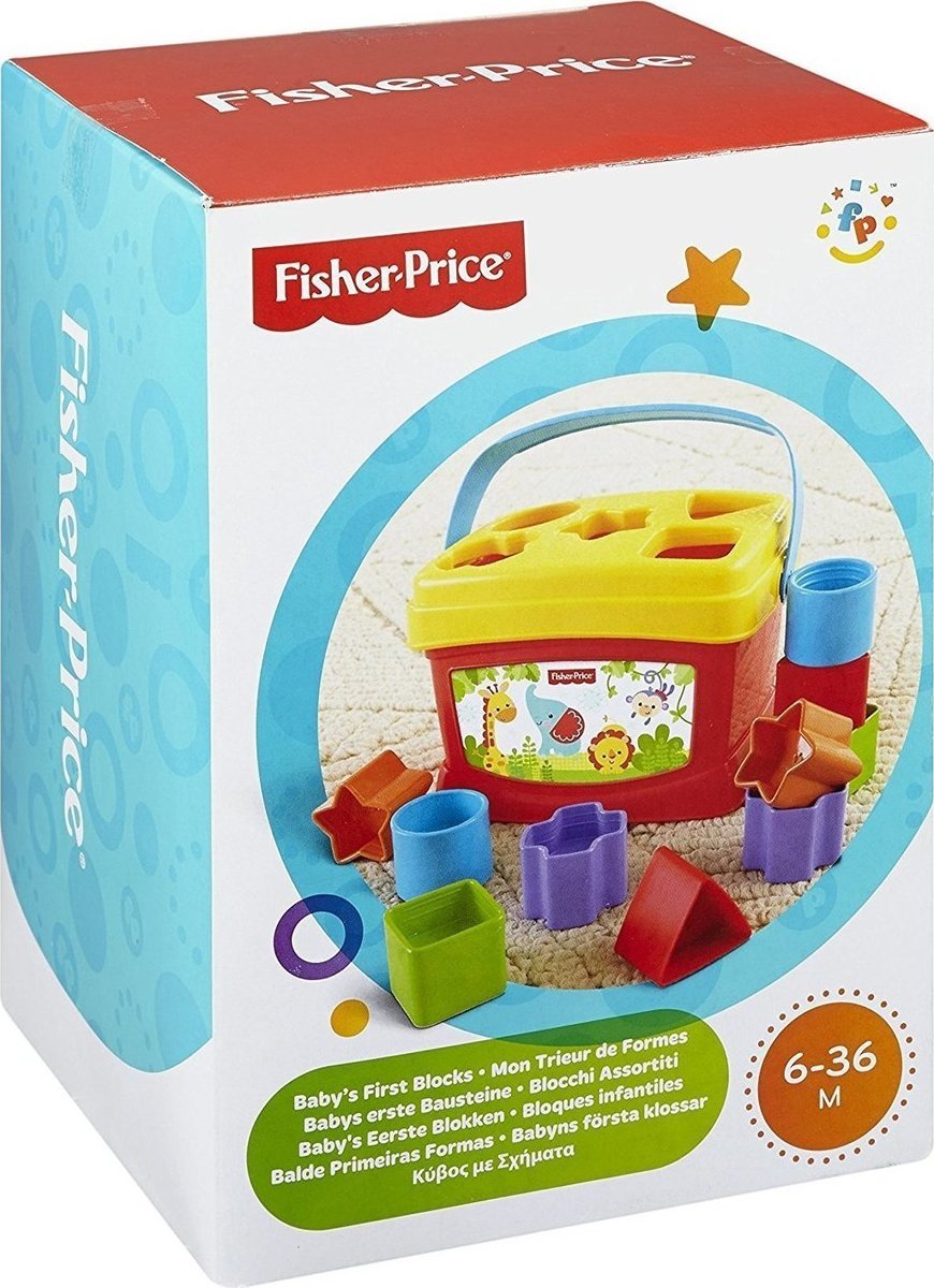 Fisher-Price Νέος Κύβος Με Σχήματα FFC84