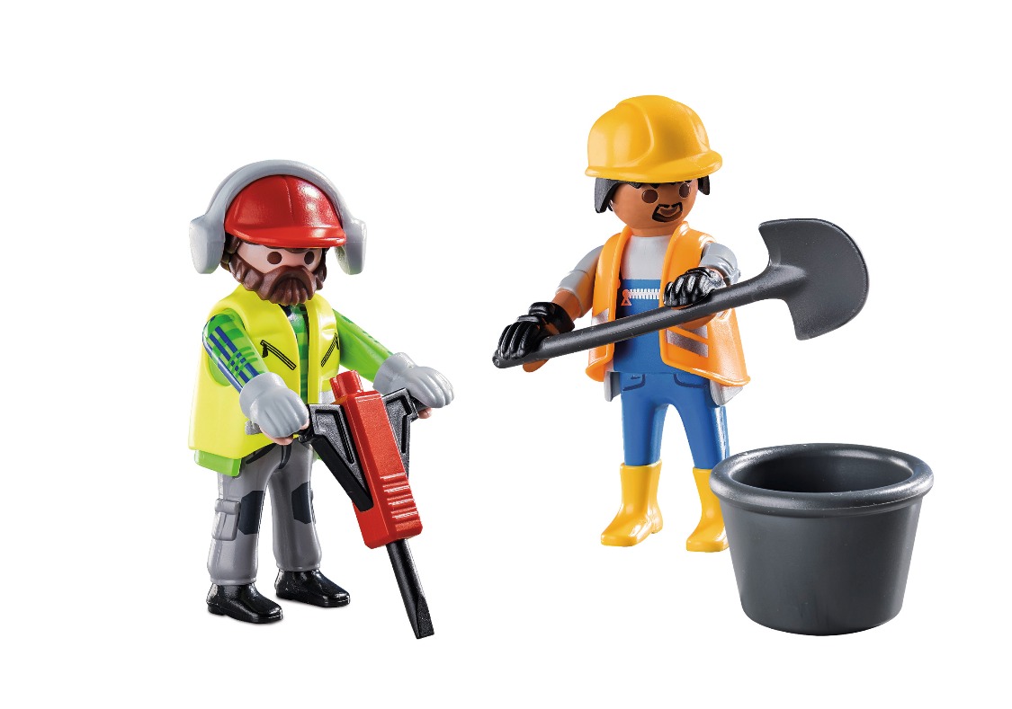 Playmobil City Action Duo Pack Εργάτες οικοδομών 70272