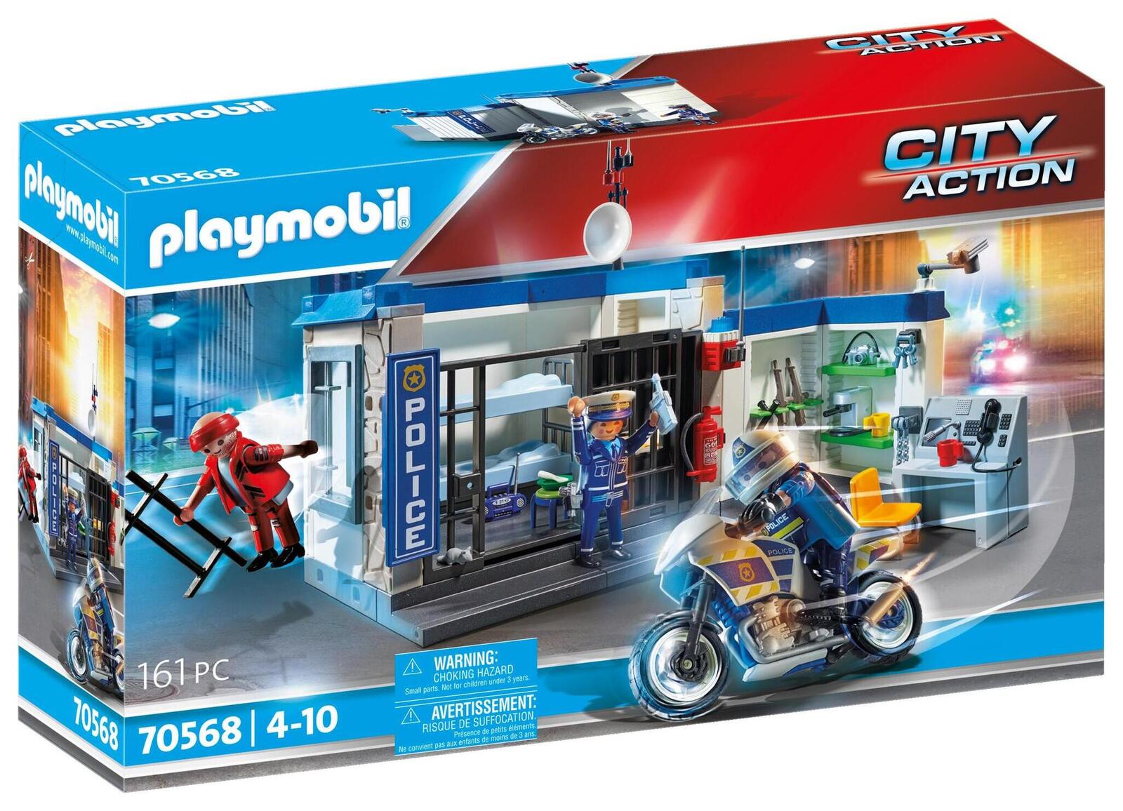 PLAYMOBIL Αστυνομικό Τμήμα PL70568