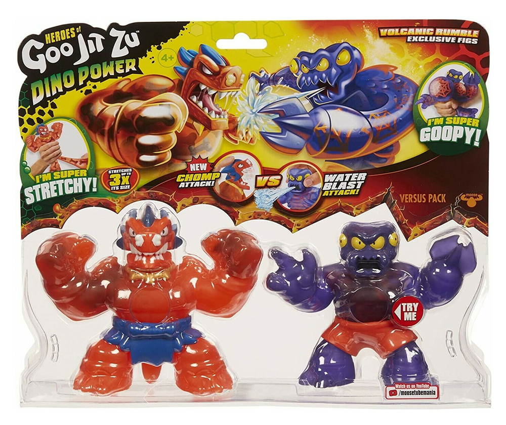 Goo Jit Zu S3 Φιγούρα Dino Power – 1 Ήρωας (7 Σχέδια) GJT11000