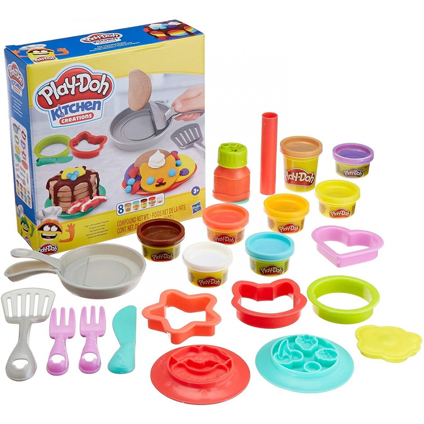 Play Doh Kitchen Creations Flip And Pancake Party   Play Doh Kitchen Creations Flip And Pancake Party 