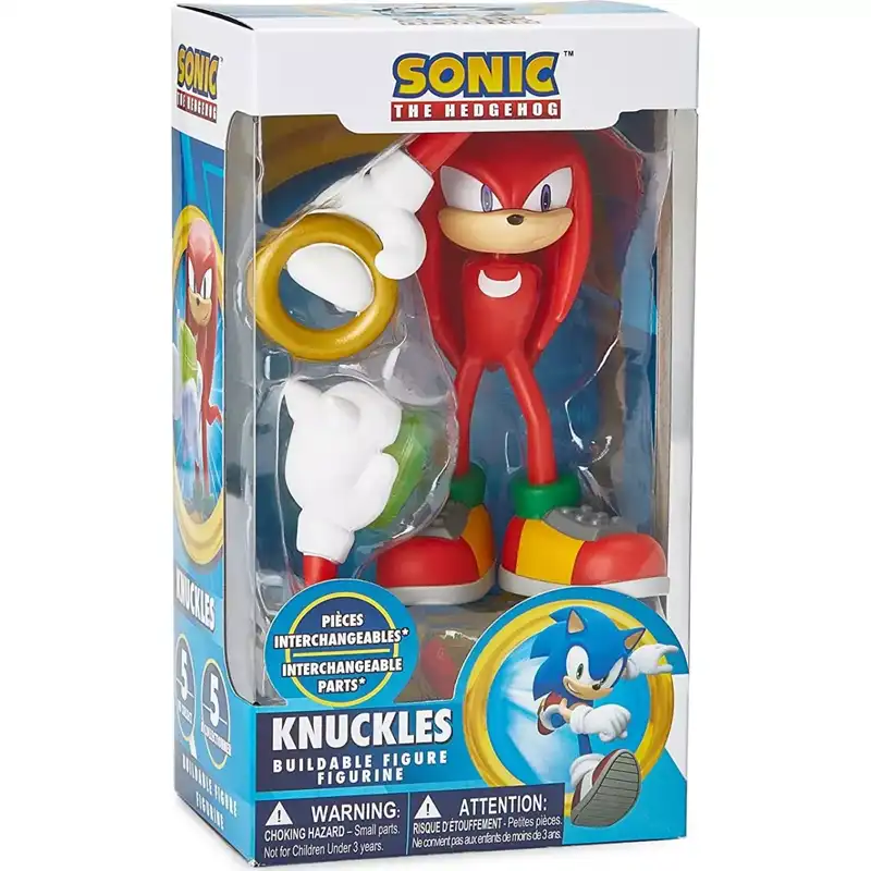 Gama Brands Sonic The Hedgehog Buildable Φιγούρα Knuckles 10 εκ. 4132