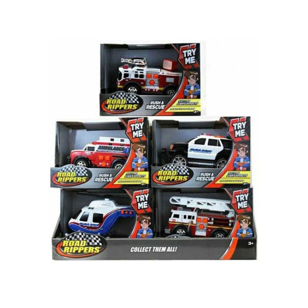 Bburago Αυτοκινητάκι Road Rippers - Rush & Rescue Διάφορα Σχέδια
