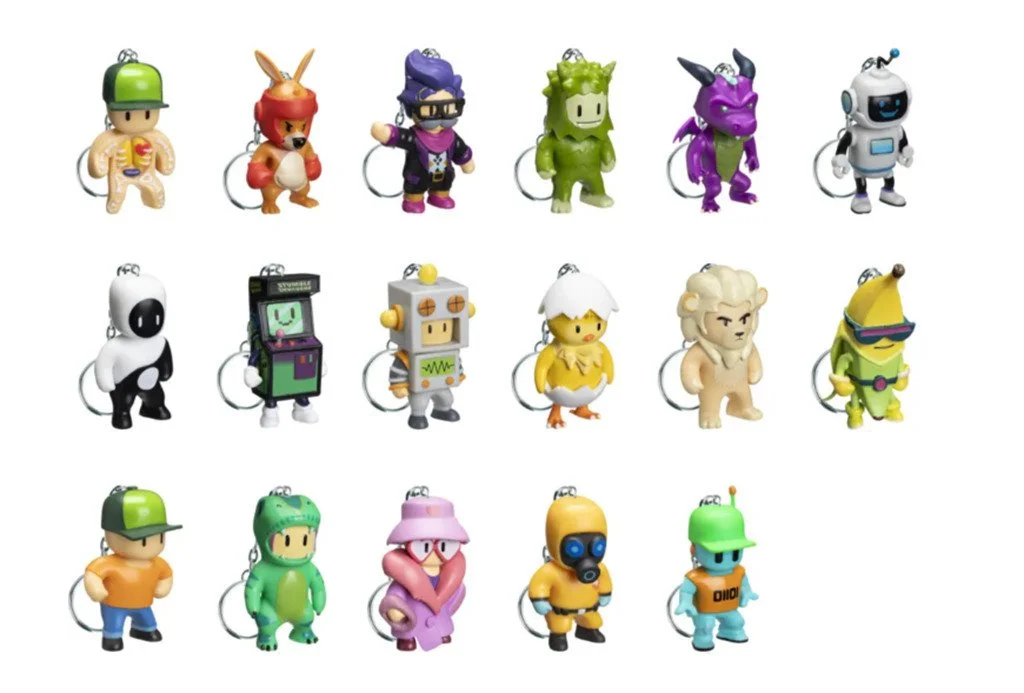 Stumble Guys Φιγούρα Μπρελόκ Φακελάκι S3  1 τμχ.