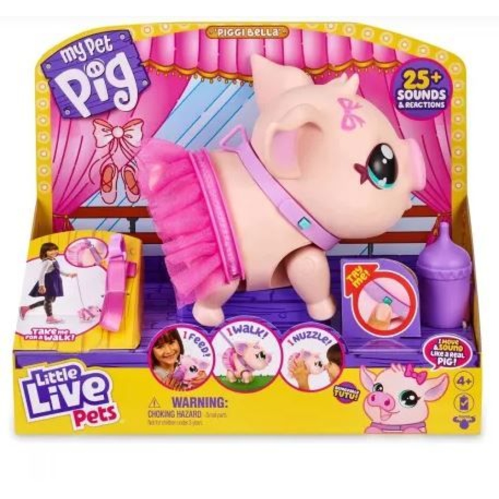 Little Live Pets Lucky Γουρουνάκι Μπαλαρίνα Ηλεκτρονικό Pet  LPW01000