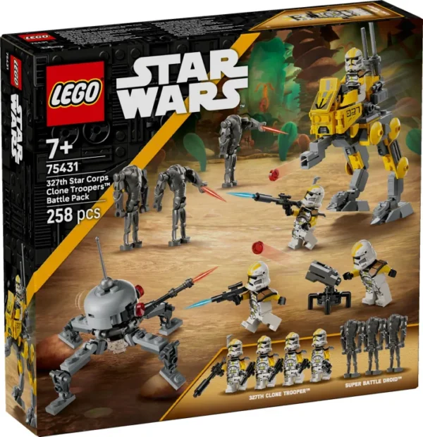 LEGO Star Wars 327Th Star Corps Clone Troopers Battle Pack 75431