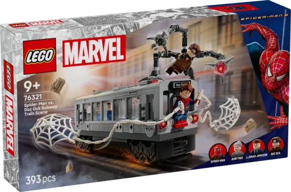 LEGO Super Heroes Spider-Man vs. Doc Ock Subway Train Scene 76321