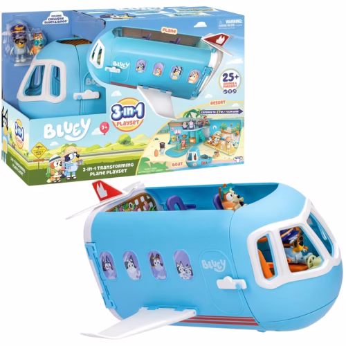 Giochi Preziosi Bluey 3 σε 1 Αεροπλάνο BLY75000