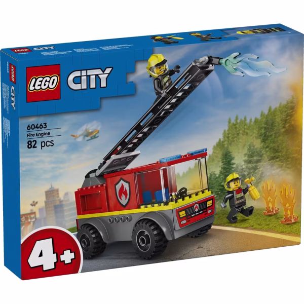 LEGO City Πυροσβεστικό Φορτηγό Με Σκάλα 60463