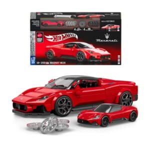 Mattel Brick Shop Hot Wheels Maserati MC20  For Collectors JFR90