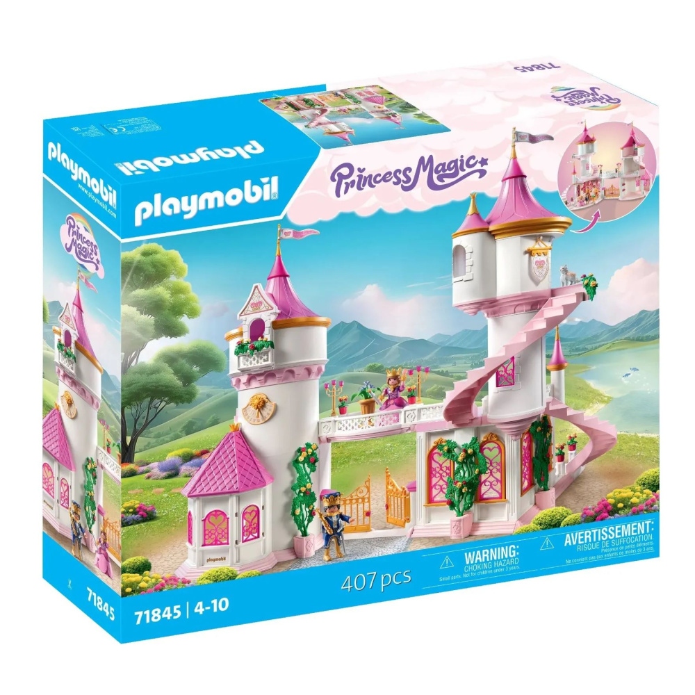 Playmobil Princess Magic Παραμυθένιο Παλάτι Με Βασιλιά Και Βασίλισσα 71845