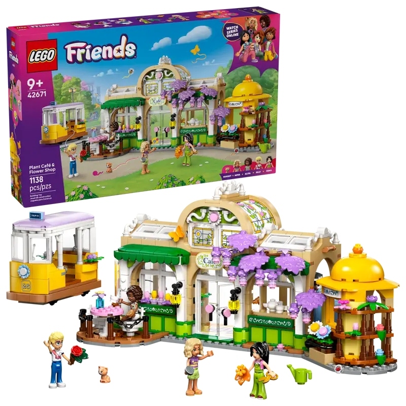 LEGO Friends Plant Cafe & Flower Shop 42671