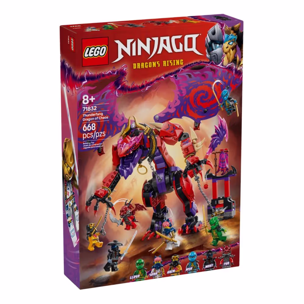 Lego Ninjago Thunderfang Dragon Of Chaos 71832