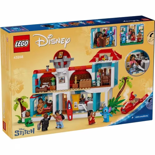 LEGO Disney Classic Lilo and Stitch Beach House 43268