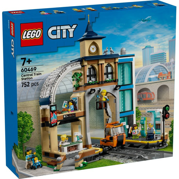 LEGO City Central Train Station 60469