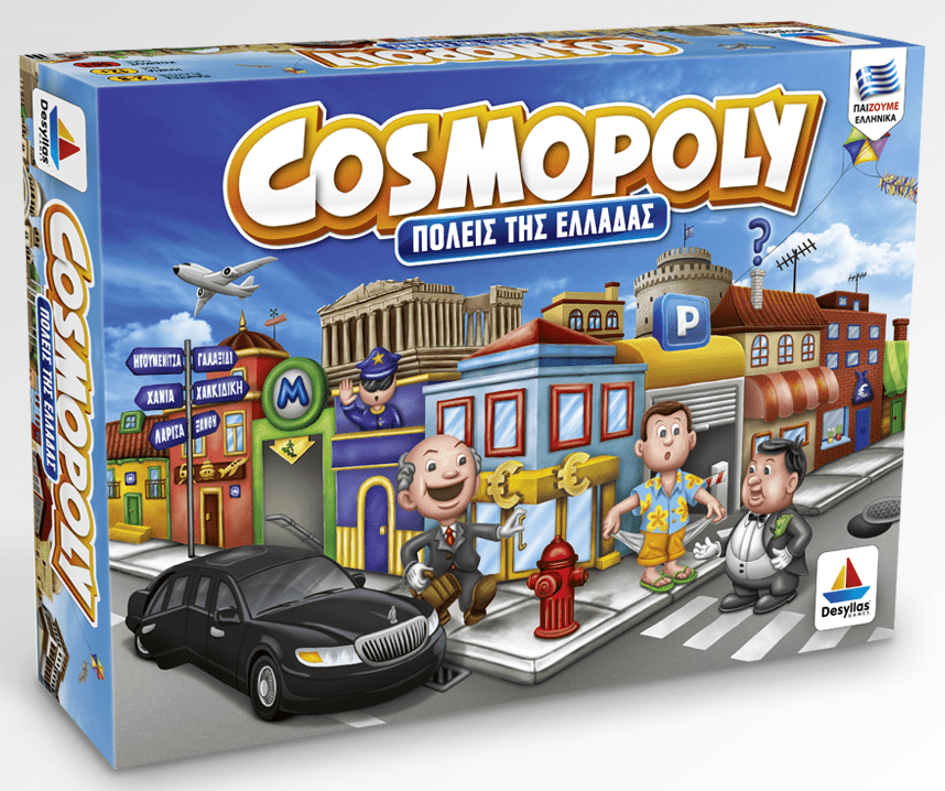 Desyllas Games Επιτραπέζιo Cosmopoly 100556