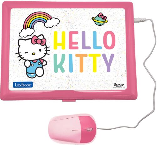 LEXIBOOK Εκπαιδευτικό Δίγλωσσο Laptop Hello Kitty JC598HKi8