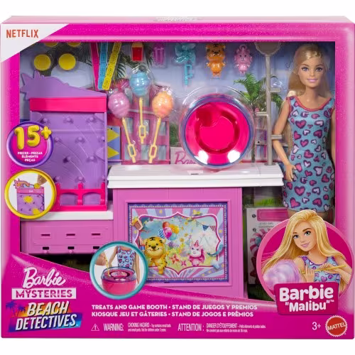 Mattel Barbie Παιχνίδια Στο Λουνα Παρκ Κούκλα JFV67
