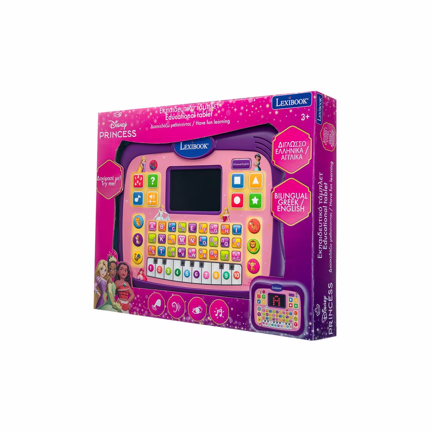 Lexibook Εκπαιδευτικό Δίγλωσσο Tablet Disney Princess JCPAD007DPi8