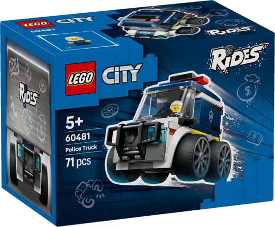 LEGO City Rides Police Truck 60481