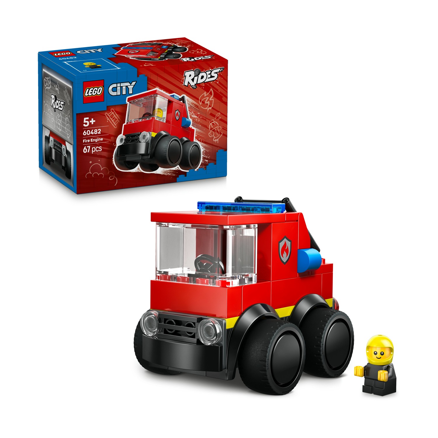 LEGO City Rides Fire Truck 60482