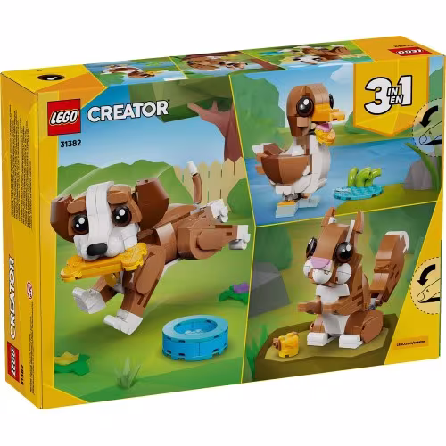 LEGO Creator 3in1 Cute Animals: Playful Puppy Dog 31382