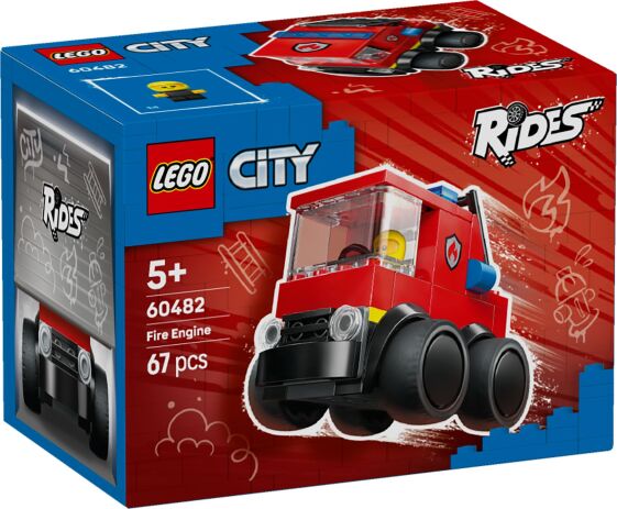 LEGO City Rides Fire Truck 60482