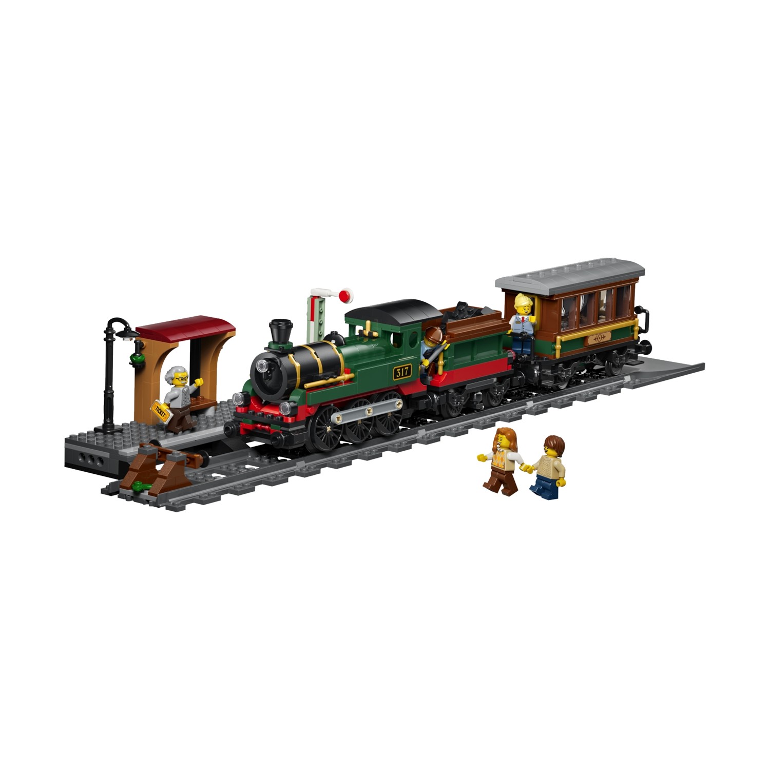 LEGO City Vintage Steam Train LE60511