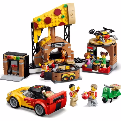 LEGO City Pizza Delivery Experience with Vehicles LE60496