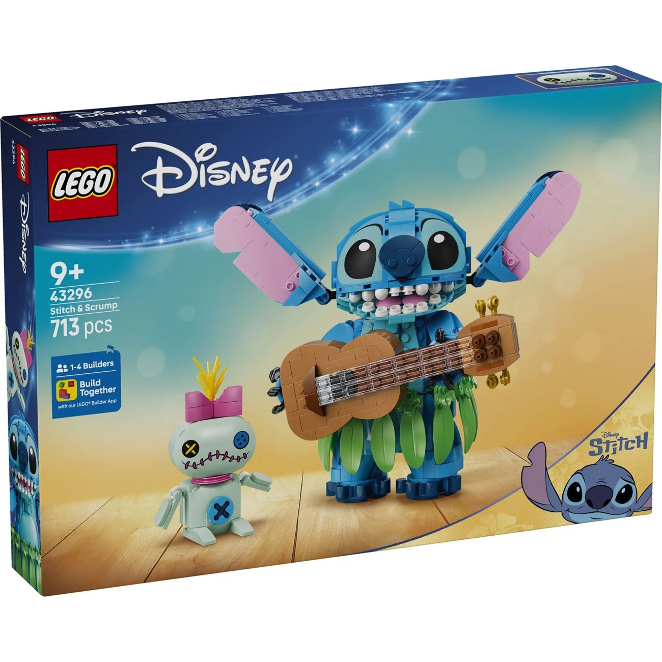 LEGO Disney Lilo & Stitch Stitch & Scrump LE43296