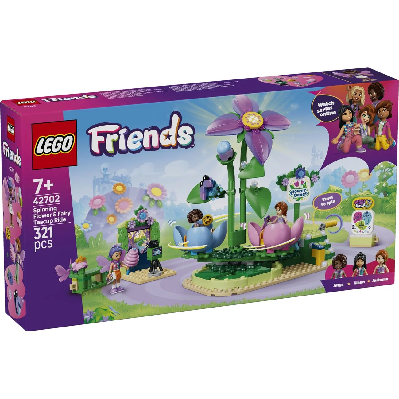 LEGO Friends Spinning Flower & Fairy Teacup Ride LE42702