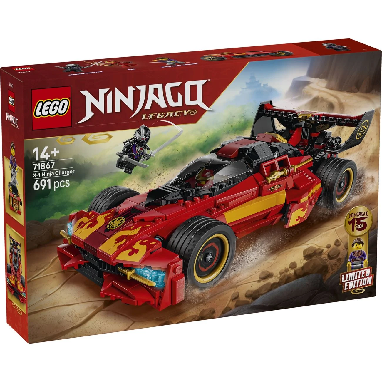 LEGO Ninjago X-1 Ninja Charger 15th Anniversary LE71867