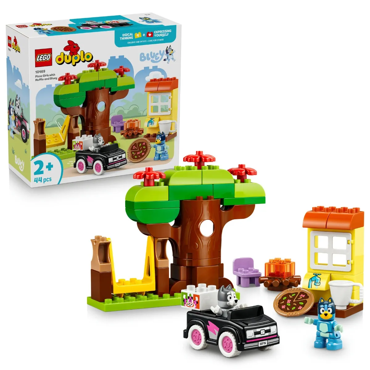 LEGO DUPLO Pizza Girls With Muffin And Bluey LE10469