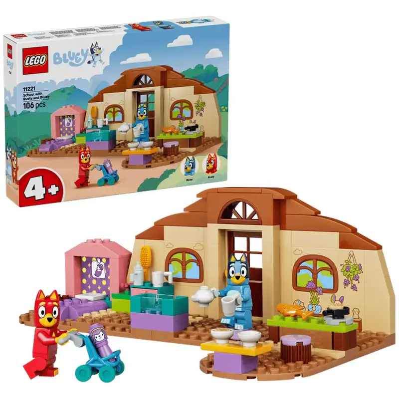 LEGO School with Rusty and Bluey LE11221