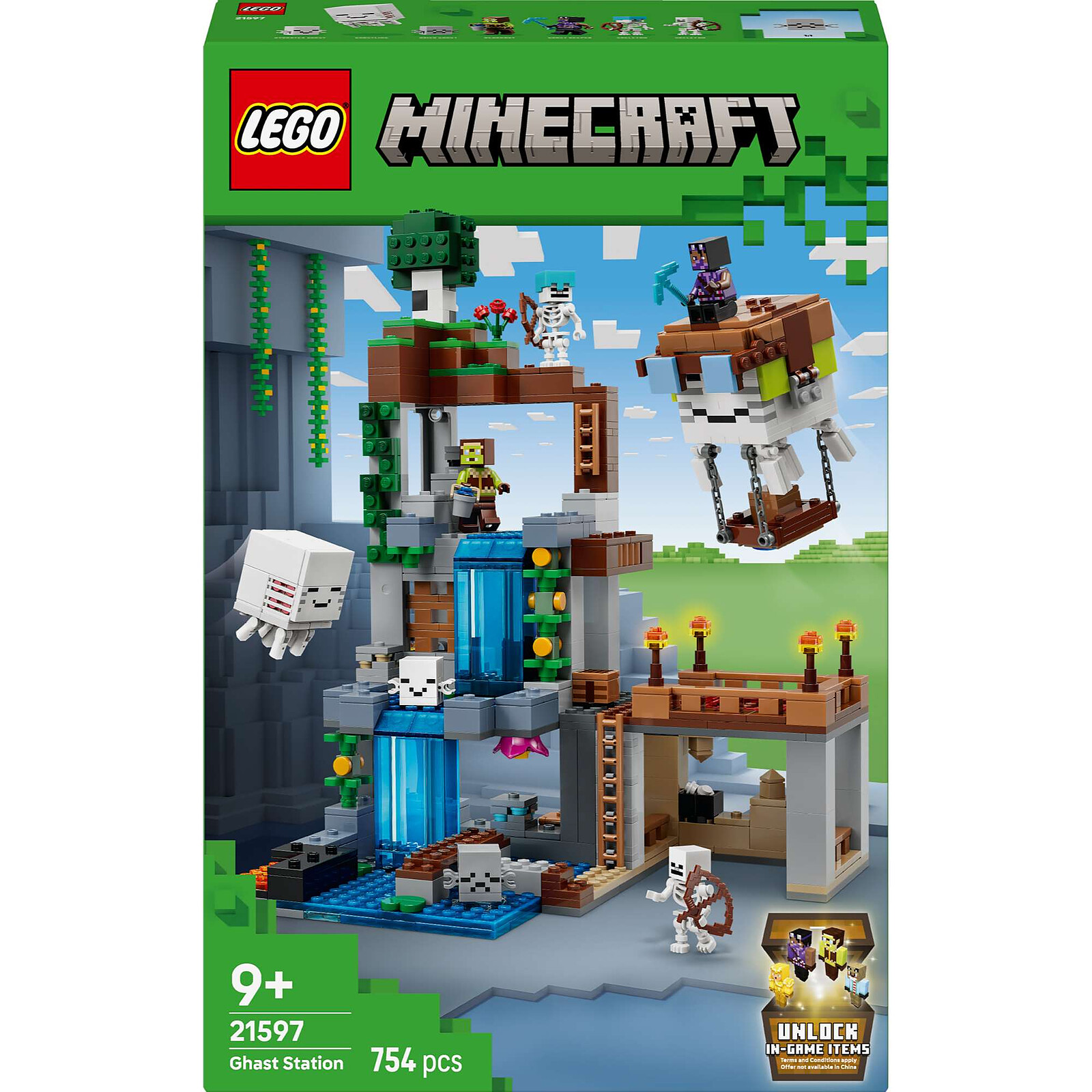 LEGO Minecraft Ghast Station LE21597