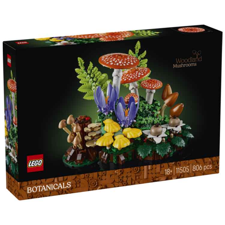 LEGO Botanicals Woodland Mushrooms LE11505