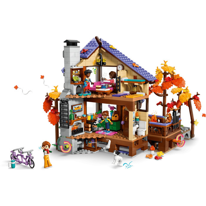 LEGO Friends Cozy Fall Forest Cabin LE42705