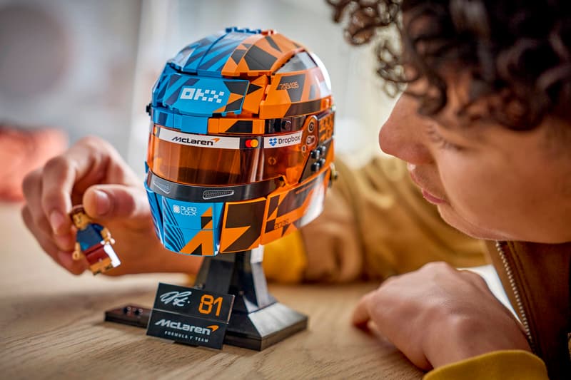 LEGO Editions Mclaren Mastercard F1 Team Oscar Piastri Helmet 43017