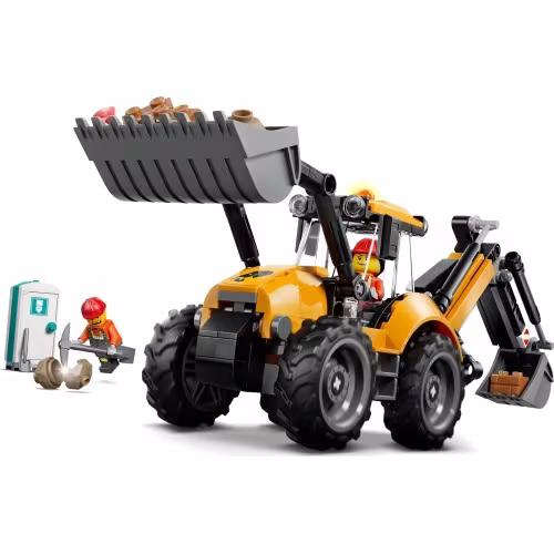 LEGO City Yellow Backhoe Loader LE60480