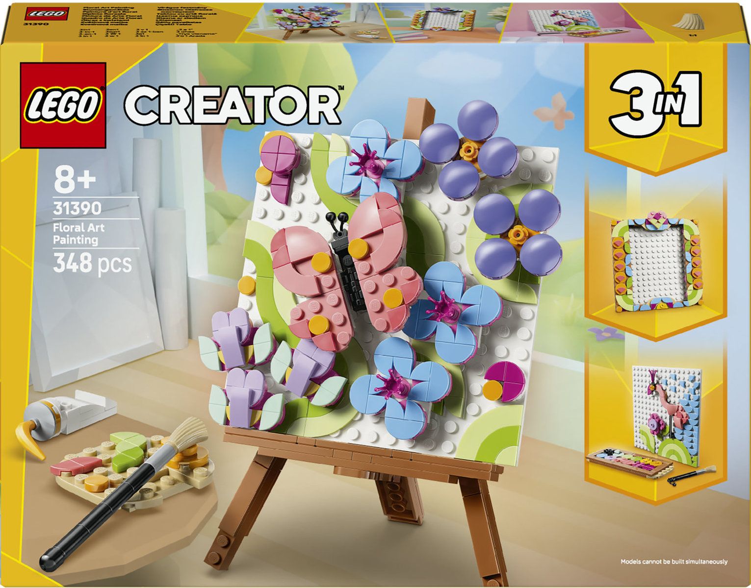 LEGO Creator 3in1 Floral Art Decor Painting LE31390