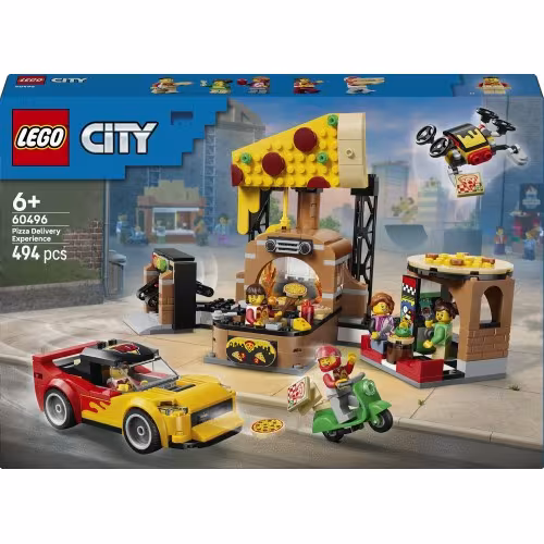 LEGO City Pizza Delivery Experience with Vehicles LE60496