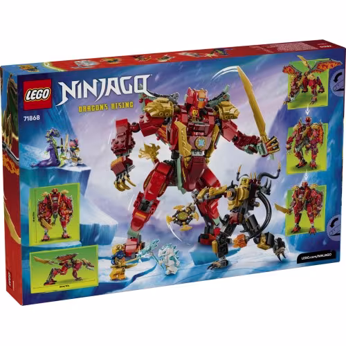 LEGO Ninjago Wyldfyre's Transforming Dragon Mech LE71868