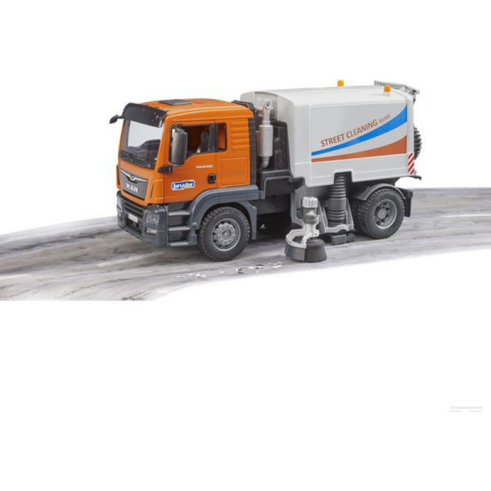 Bruder MAN TGS Street Sweeper Φορτηγό 1:16 για 3+ Ετών 03780