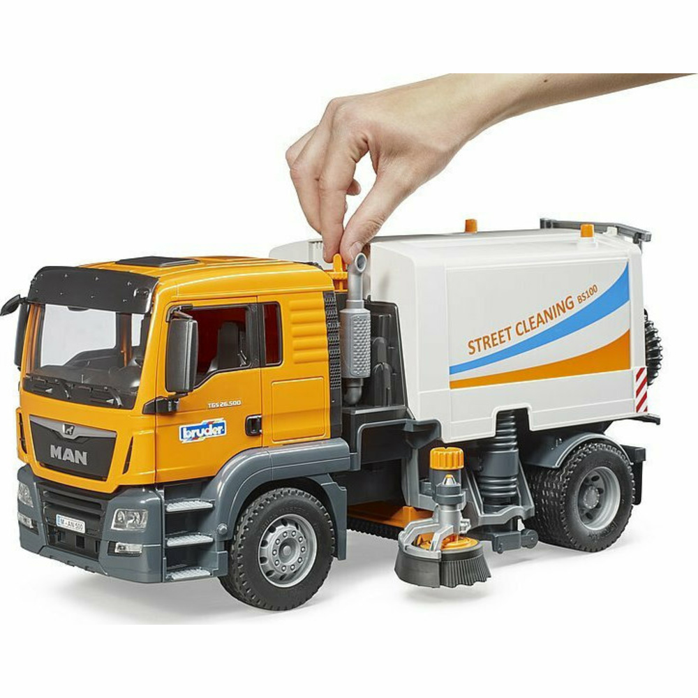 Bruder MAN TGS Street Sweeper Φορτηγό 1:16 για 3+ Ετών 03780