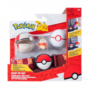 Jazwares Poke Ball Clip N Go Ζωνη Fuecoco Pokemon PKW4169