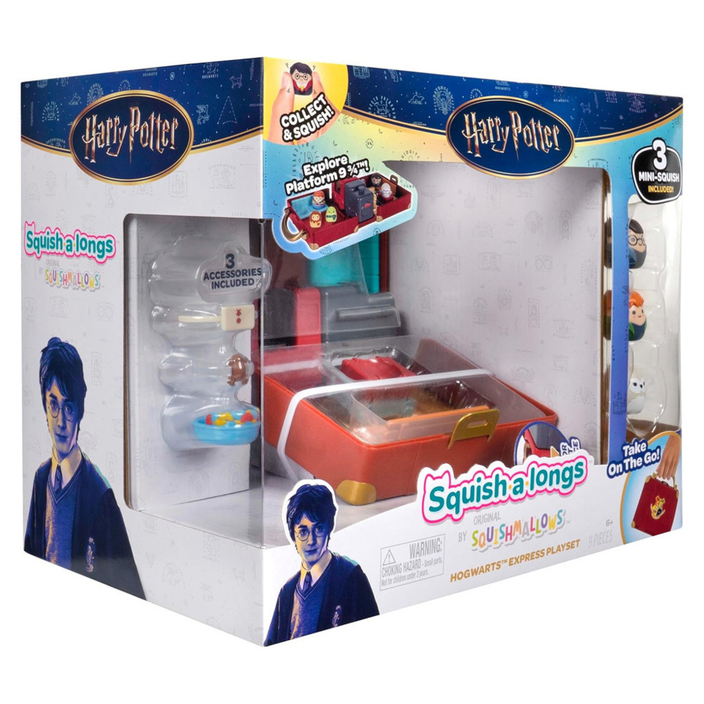 Jazwares Squish-a-longs - Harry Potter Playset Hogwarts Express - Jazwares JWSLH110