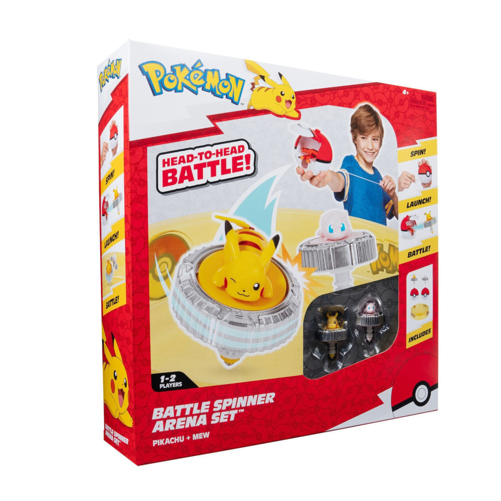 Pokemon Battle Spinner Pikachu & Mew για 4+ Ετών