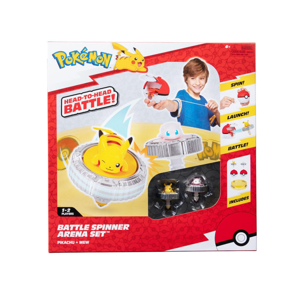 Pokemon Battle Spinner Pikachu & Mew για 4+ Ετών