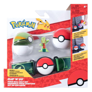 Pokemon Clip 'N' Go Ζώνη, Poke Balls Kαι Φιγούρα Treecko  PKW4170
