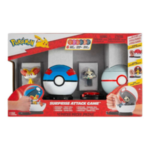 Pokemon Surprise Attack Poke Ball Battle Game Fenneken & Pancham PKW4184